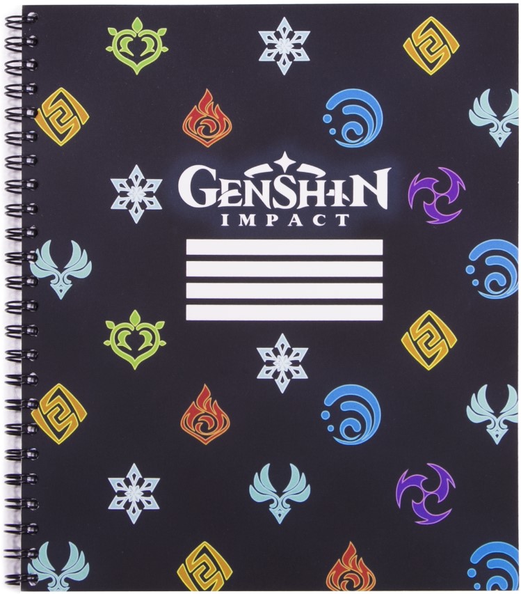 

Тетрадь Genshin Impact: Logo (96 листов)