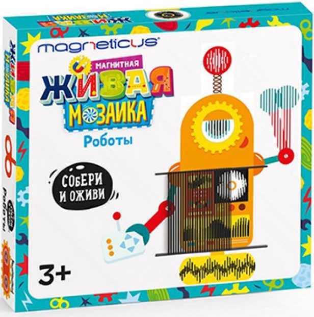 

Живая мозаика Роботы магнитная (МК-001)