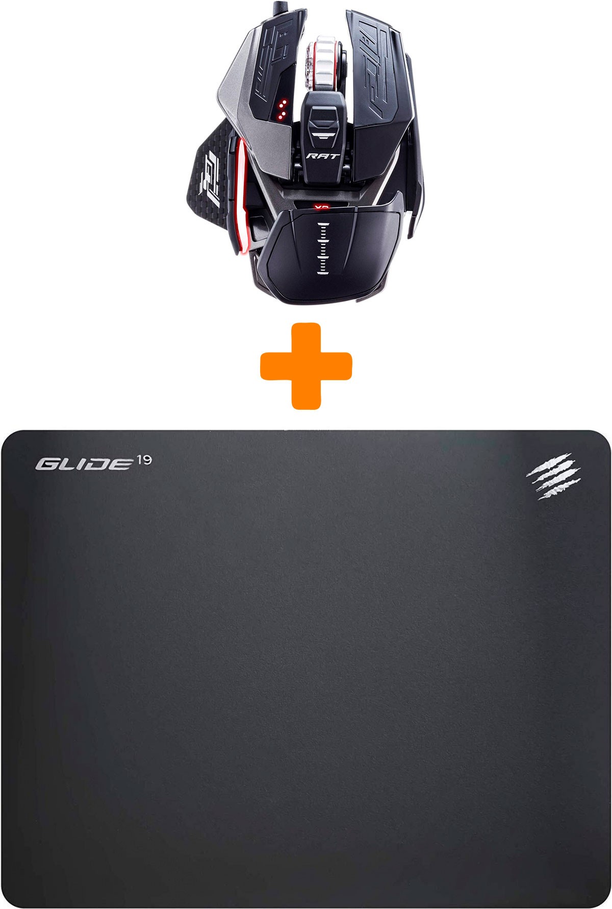 

Набор «Mad Catz 16» (Мышь R.A.T., коврик G.L.I.D.E.)