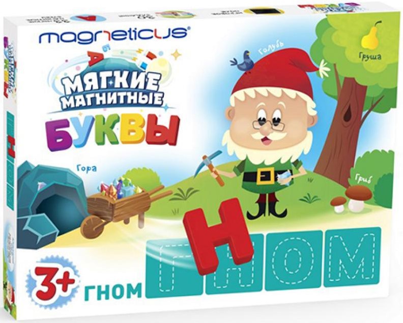 

Настольная игра Буквы магнитная (ALF-002)