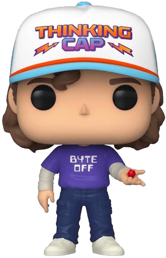 цена Фигурка Funko POP Television: Stranger Things S4 – Dustin Hellfire With D&D Die Exclusive (9,5 см)