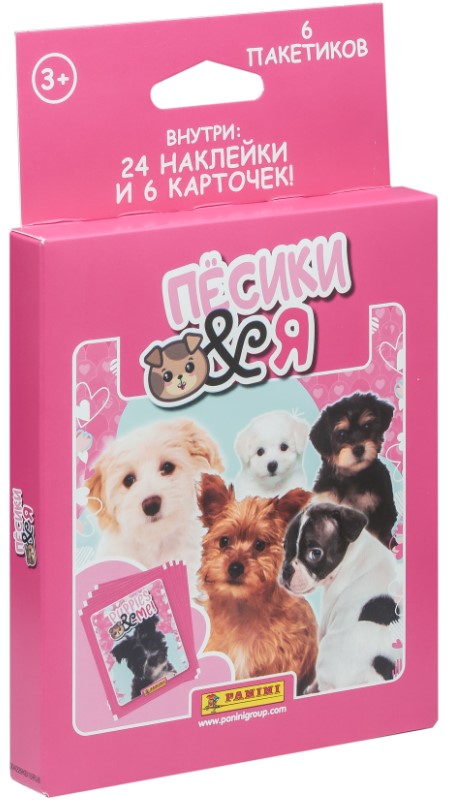 

Блистер с наклейками Щенки & Я (6 наборов)