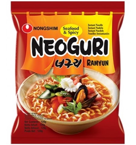 Лапша быстрого приготовления Nong Shim Неогури с морепродуктами (60 г)