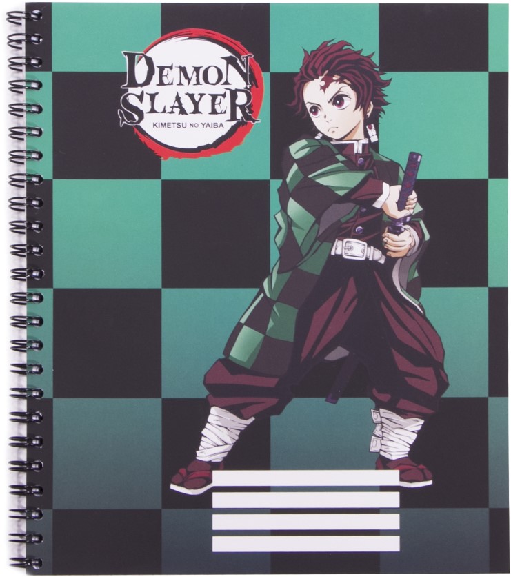 

Тетрадь Demon Slayer: Kimetsu no Yaiba – Tanjiro Kamado V2 (96 листов)