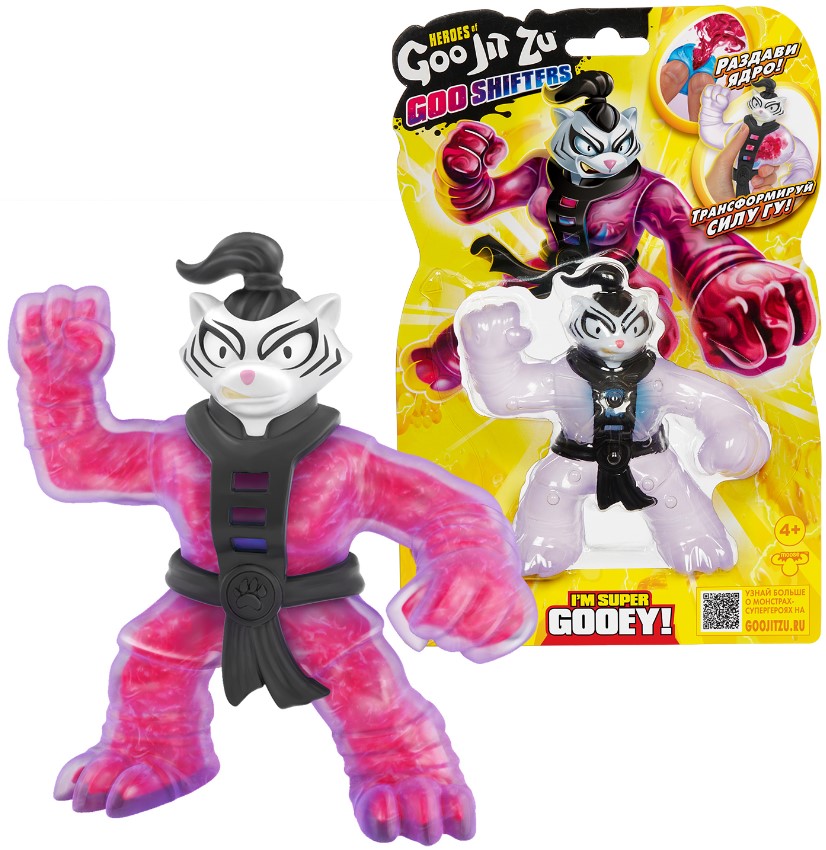 

Фигурка-тянучка Heroes Of GooJitZu: Goo Shifters – Бенгал