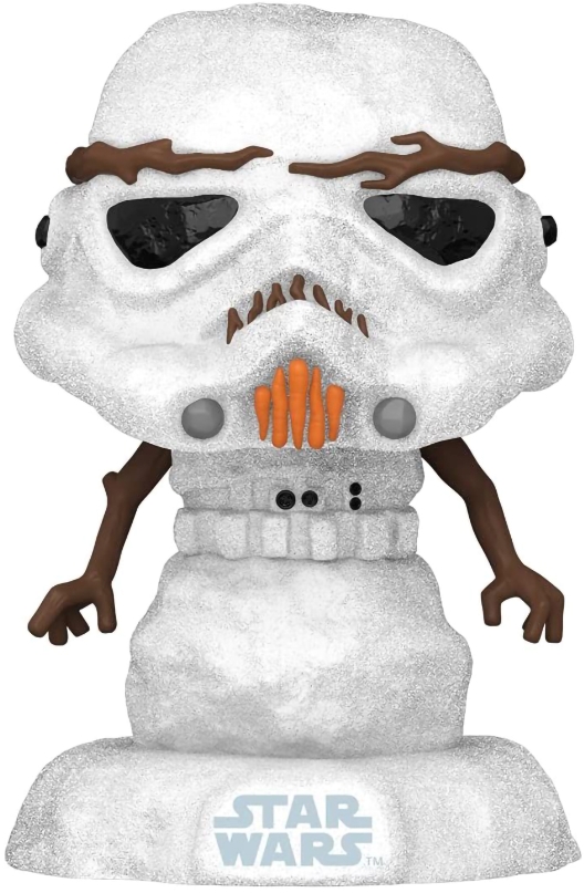 

Фигурка Funko POP Star Wars: Holiday – Stormtrooper Snowman Bobble-Head (9,5 см)