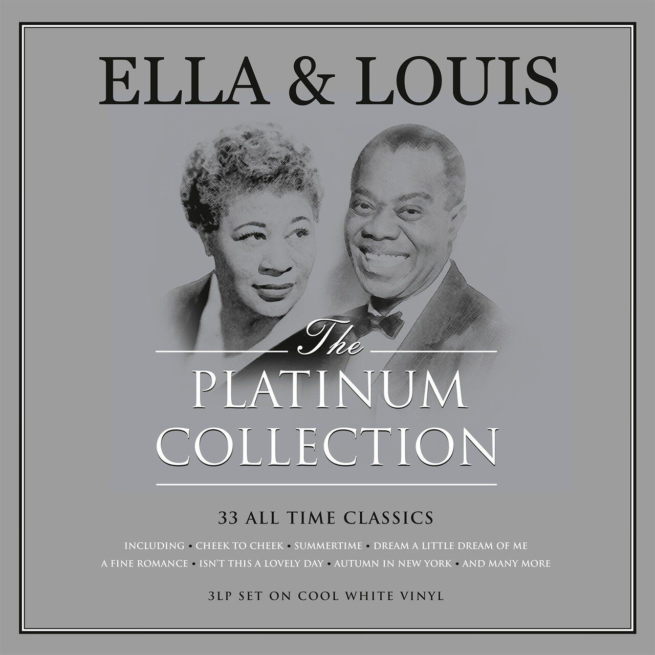 цена Ella Fitzgerald & Louis Armstrong – The Platinum Collection. Coloured White Vinyl (3 LP)