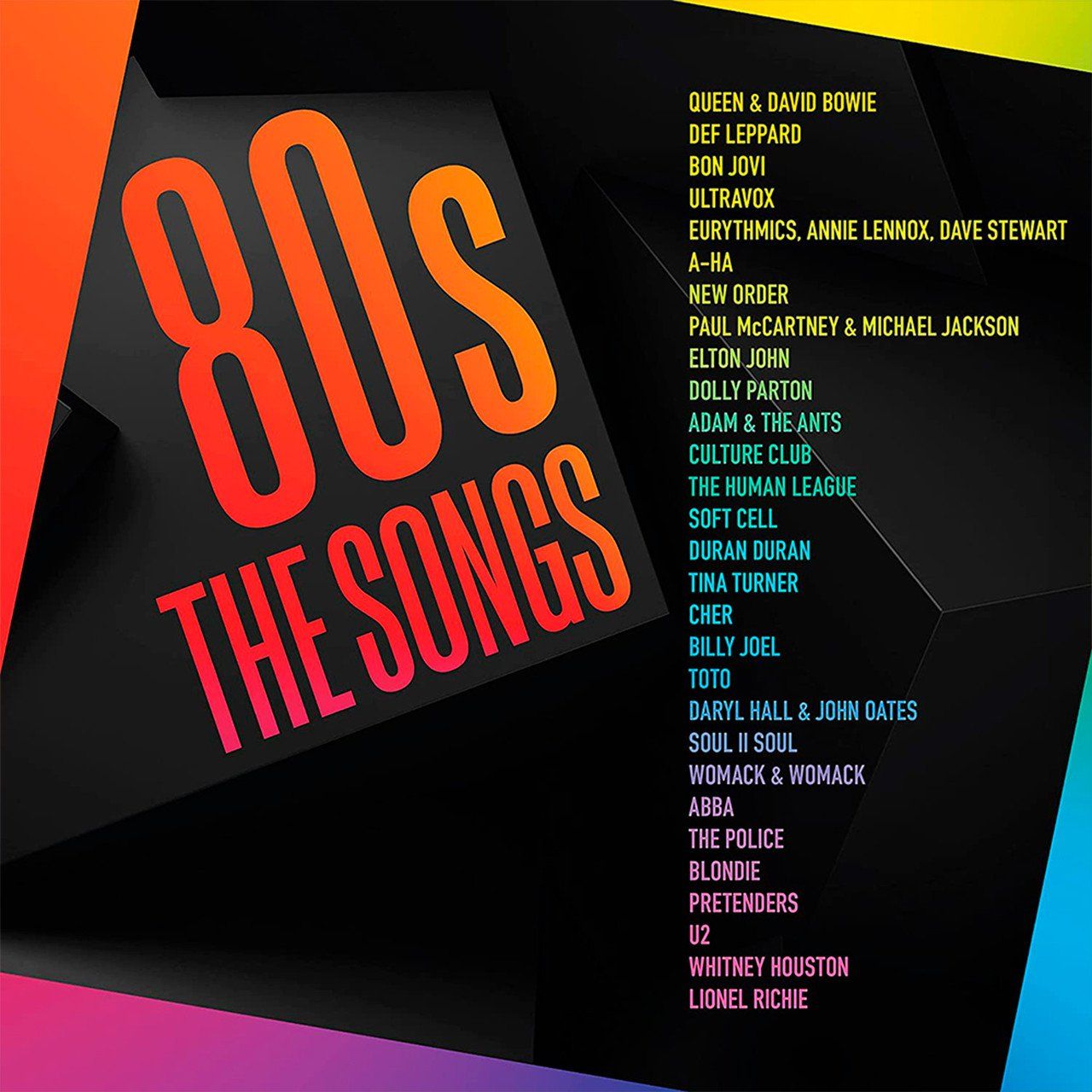 

Various Artists (V/A) – 80s: The Songs (2 LP)