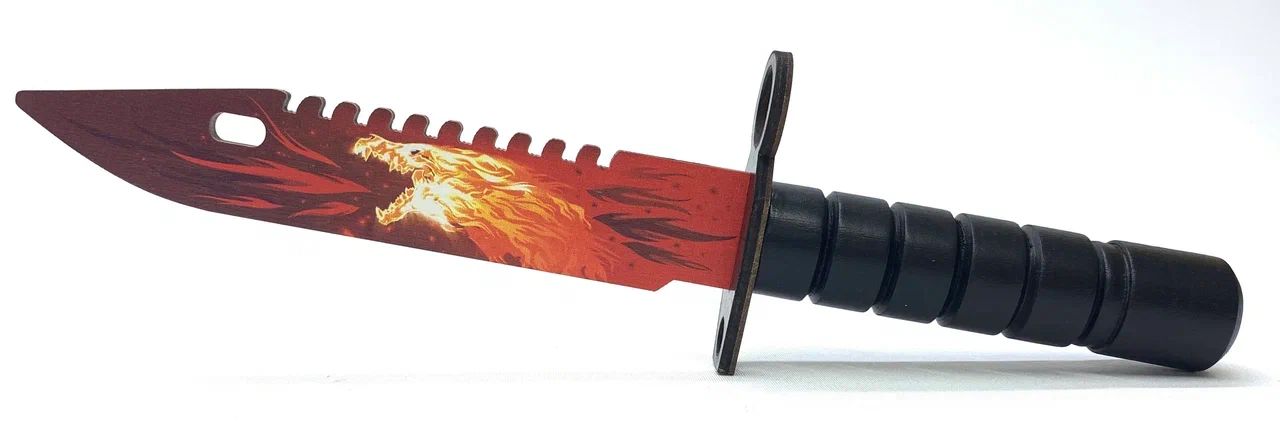 Оружие игровое штык-нож М9 Байонет 2 Вой (деревянный)