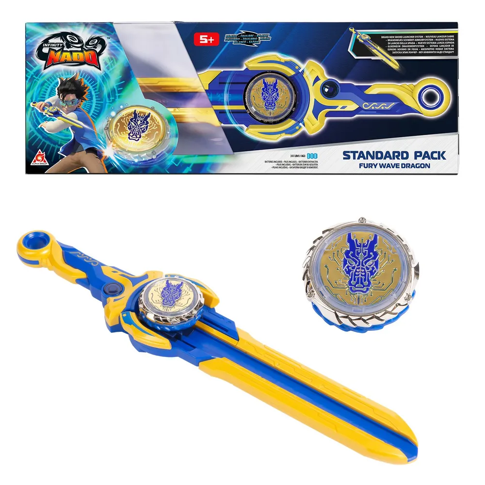Игровой набор Infinity Nado: Волчок Эпик Лончер Стандарт – Fury Dragon