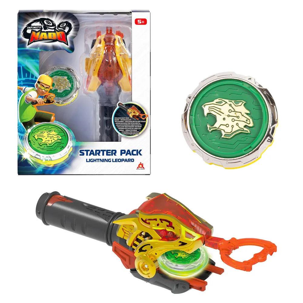 

Игровой набор Infinity Nado: Волчок Эпик Лончер Стартер – Light Leopard