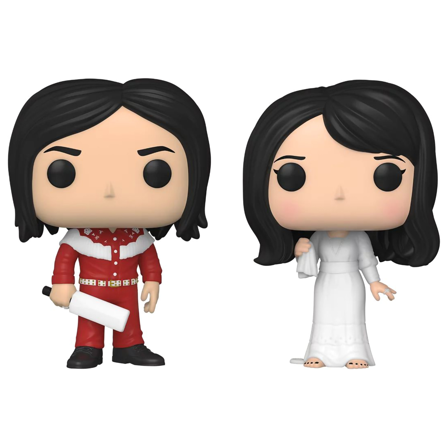 Фигурка Funko POP Rocks: The White Stripes – Jack White & Meg White (9,5 см) (2 шт)