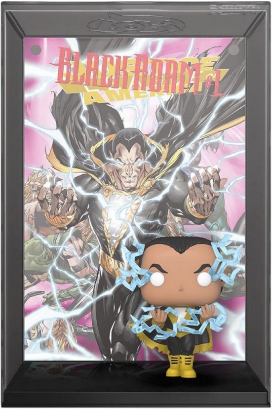 Фигурка Funko POP Comic Covers: DC Black Adam – Black Adam (9,5 см)