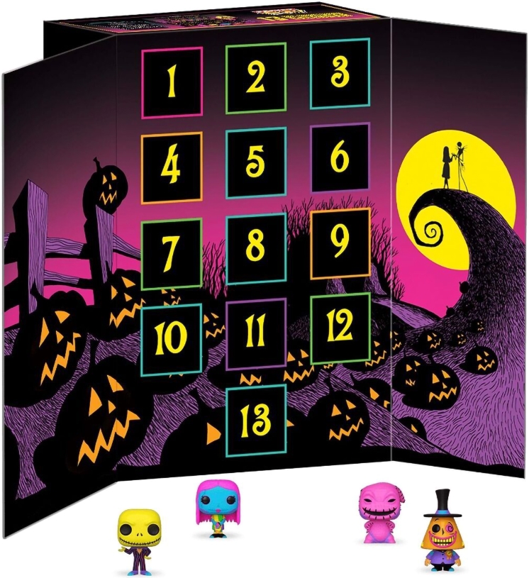 

Набор фигурок Funko Pocket POP 13 Day Countdown Advent Calendar: The Nightmare Before Christmas – 13 Mini Vinyl Figures