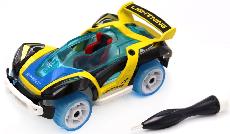

Машинка Funky Toys DIY металлическая чёрная (13 см) (YS0281470)