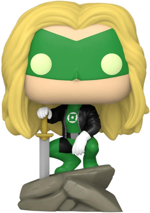 цена Фигурка Funko POP Comic Covers: DC-DCeased – Green Lantern (9, 5 см)