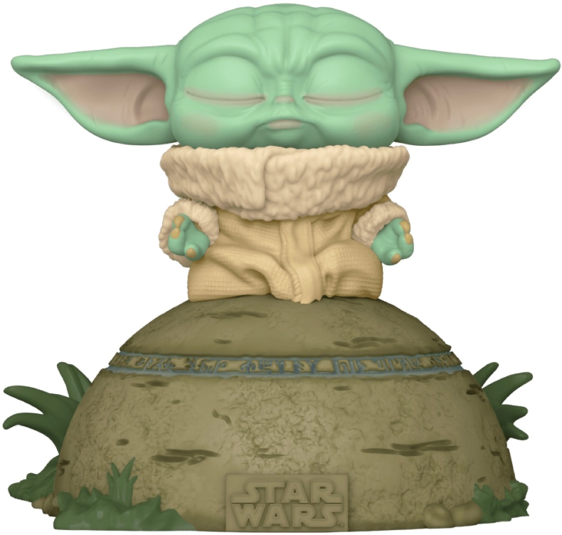 

Фигурка Funko POP Star Wars: The Mandalorian – Grogu Using The Force Lights & Sound Bobble-Head (9,5 см)