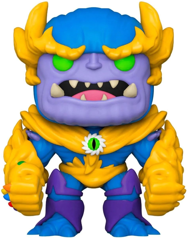 цена Фигурка Funko POP Marvel Mech Strike: Monster Hunters – Thanos (9,5 см)