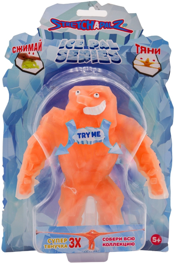 

Фигурка-тянучка Stretchapalz: Ice Pal / Снежный человек (оранжевый) (14 см)