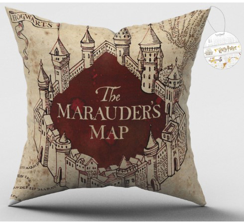 

Подушка Harry Potter: Marauder`s Mapp