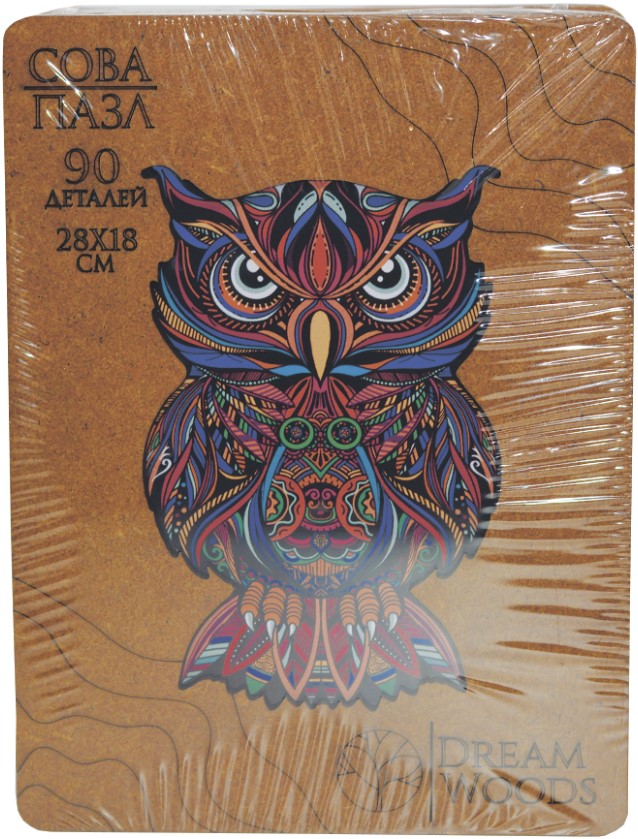Forest Owl Wood Puzzle
