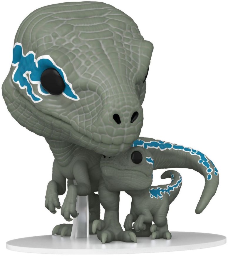 цена Фигурка Funko POP Movies: Jurassic World Dominion – Velociraptors Blue & Beta (9,5 см)