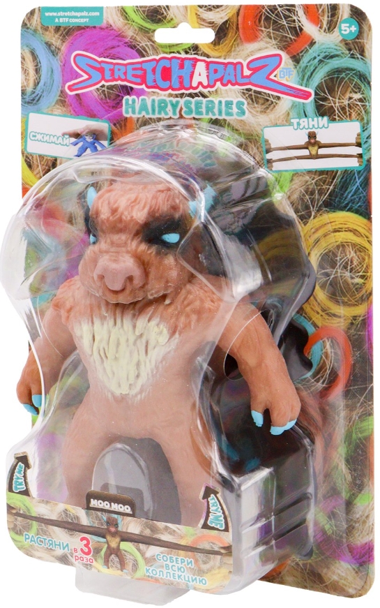 

Фигурка-тянучка Stretchapalz: Yeti / Йети – Бык Му (14 см)