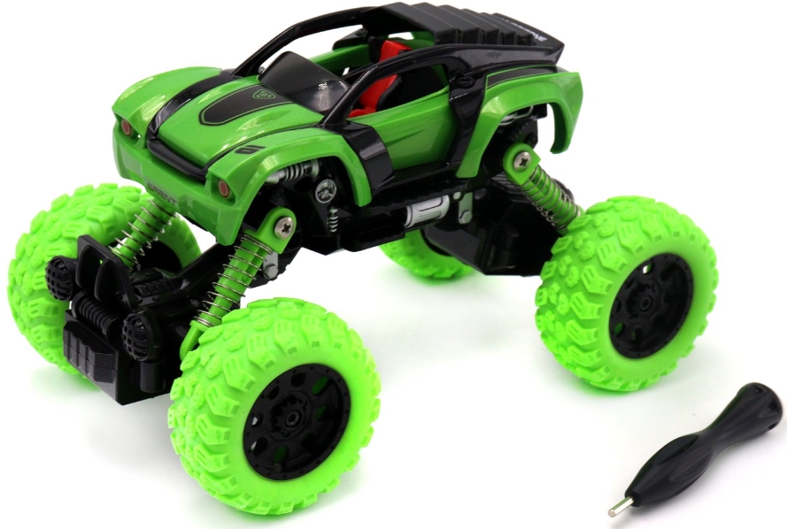 Машинка багги Funky Toys DIY металлическая зелёная (17 см) (YS0281528) фотографии