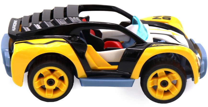 цена Машинка Funky Toys DIY металлическая жёлтая (13 см) (YS0281464)