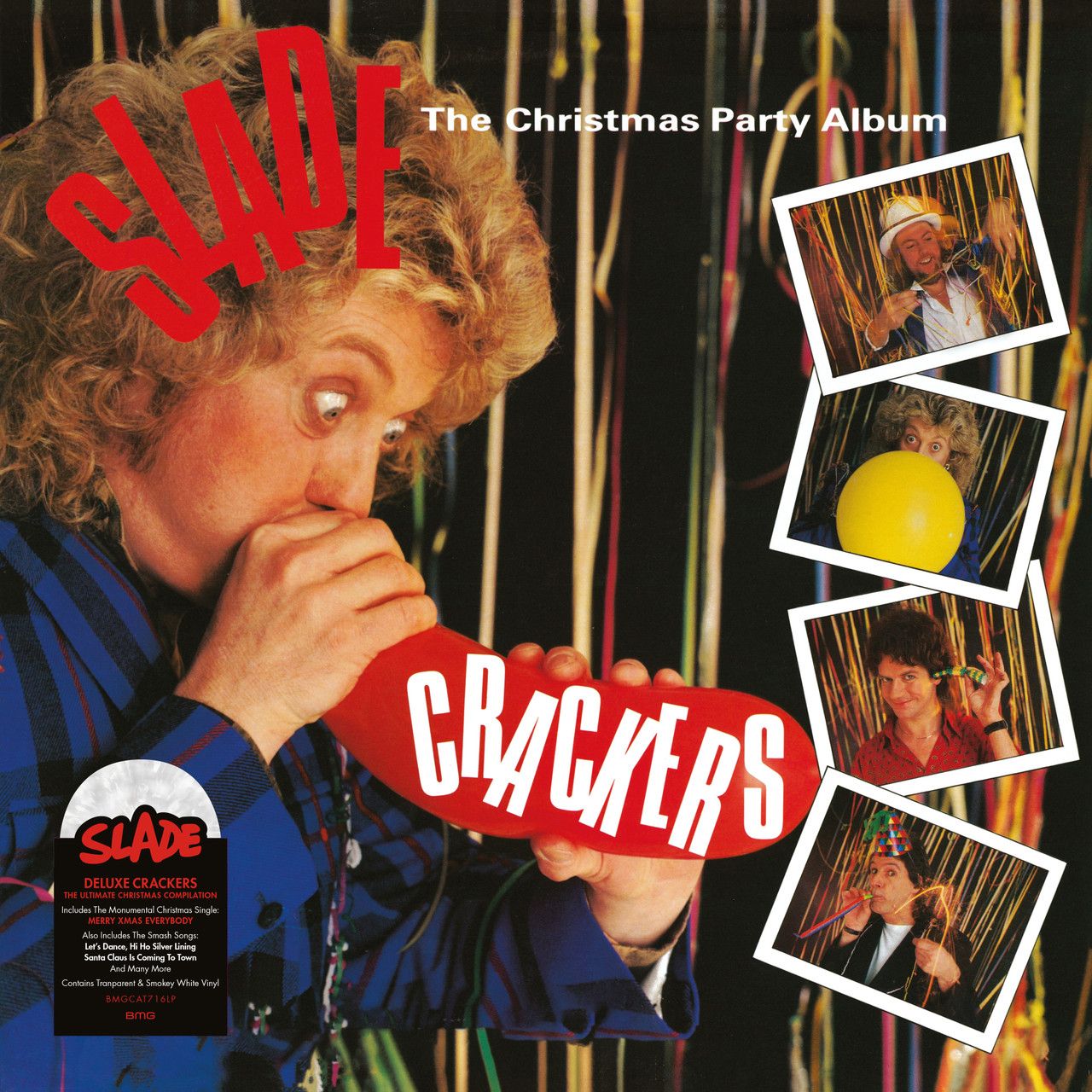 

Slade – Crackers. The Christmas Party Album. Transparent & Smokey White Vinyl (LP)