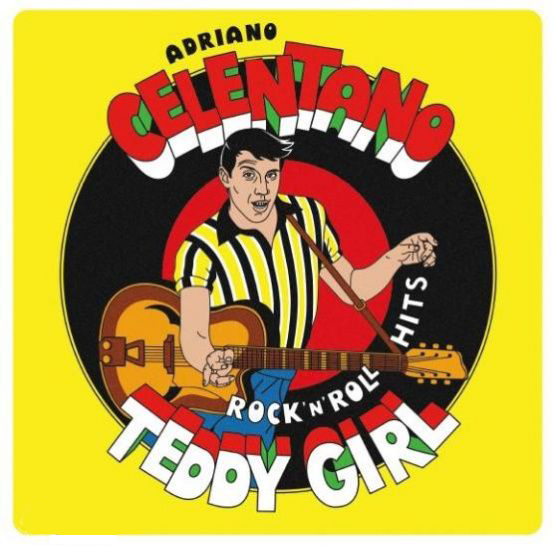 Adriano Celentano – Teddy Girl. Rock'N'Roll Hits. Coloured Yellow Vinyl (LP) фотографии
