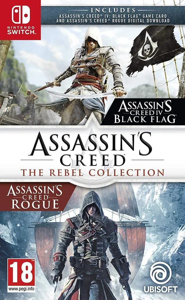 

Assassin's Creed: The Rebel Collection [Switch, Цифровая версия] (Цифровая версия)