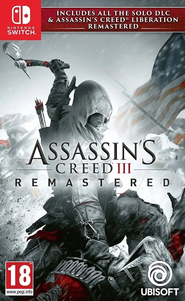 

Assassin's Creed 3 + Liberation Remastered [Switch, Цифровая версия] (Цифровая версия)