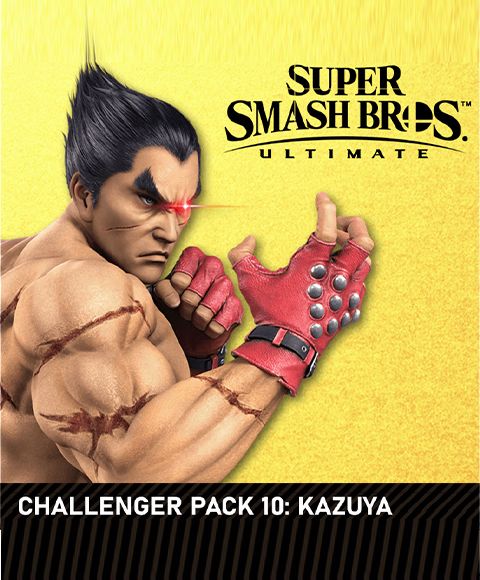 

Super Smash Bros. Ultimate – Набор бойца 10: Кадзуя. Дополнение [Switch, Цифровая версия] (Цифровая версия)
