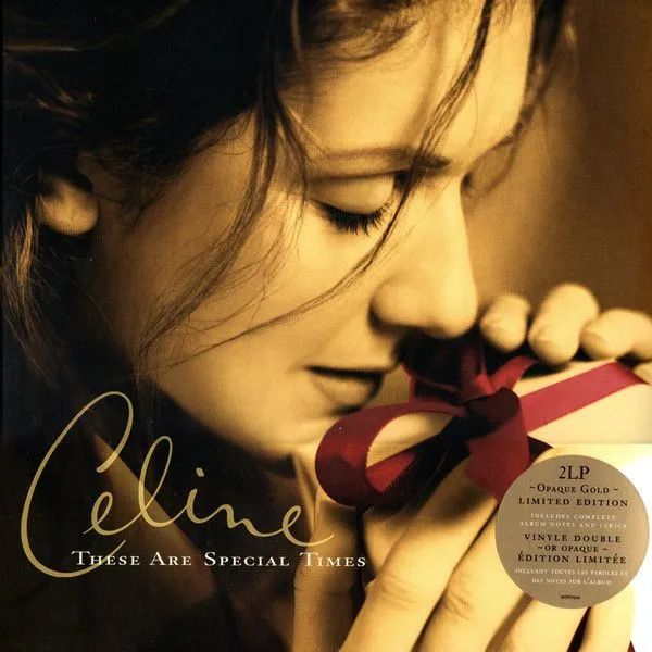 

Celine Dion – These Are Special Times. Opaque Gold Vinyl (2 LP)