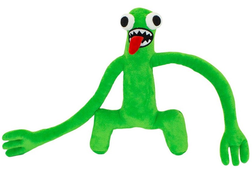 Мягкая игрушка Roblox зеленая (23 см)