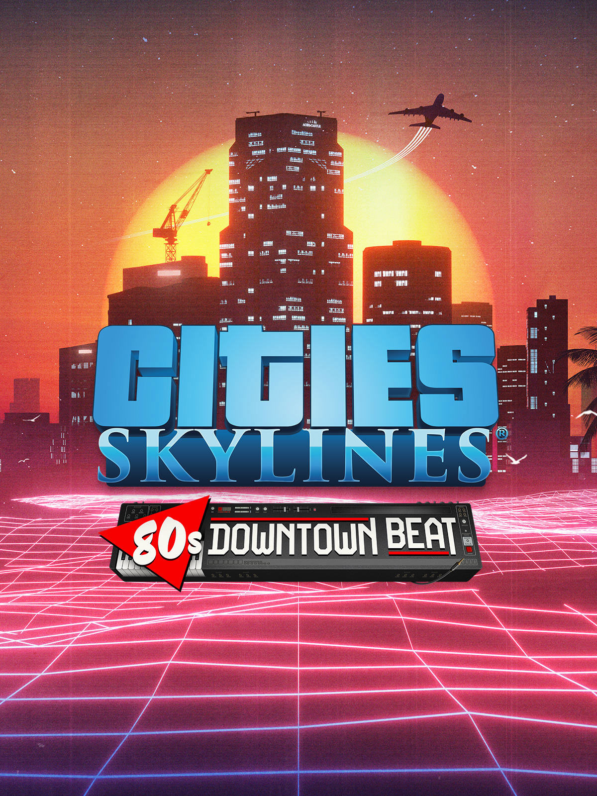 Cities: Skylines. 80's Downtown Beat. Дополнение [PC, Цифровая версия] (Цифровая версия)