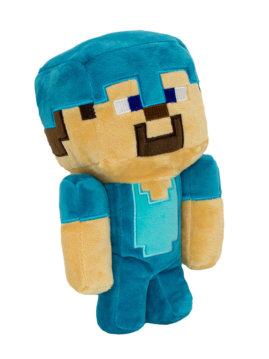 

Мягкая игрушка Minecraft Diamond Steve (20 см)