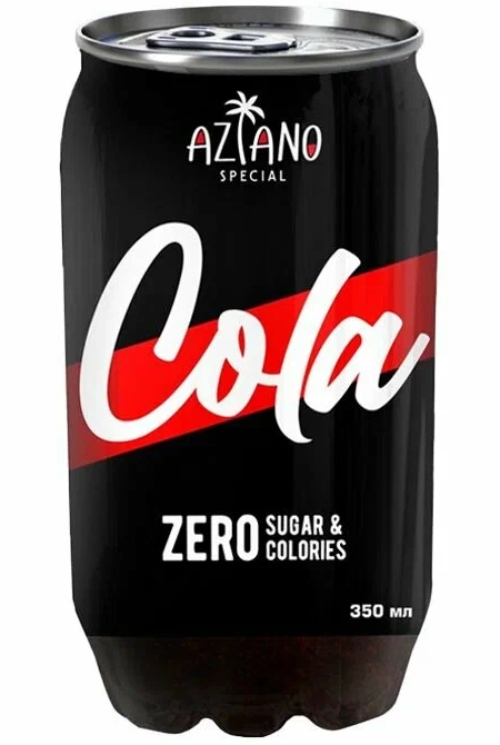 

Напиток газированный Aziano Cola (350 мл)