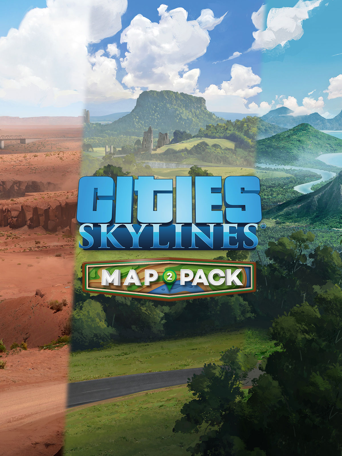 

Cities: Skylines. Content Creator Pack – Map Pack 2. Дополнение [PC, Цифровая версия] (Цифровая версия)