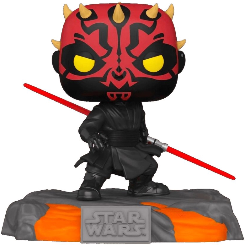 цена Фигурка Funko POP Star Wars: Sith Darth Maul Glows In The Dark Exclusive Bobble-Head (9,5 см)