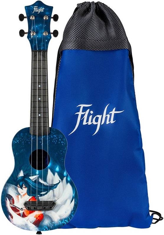 цена Укулеле сопрано Flight Ultra S-42 – Kumiho (с чехлом-рюкзаком в комплекте)