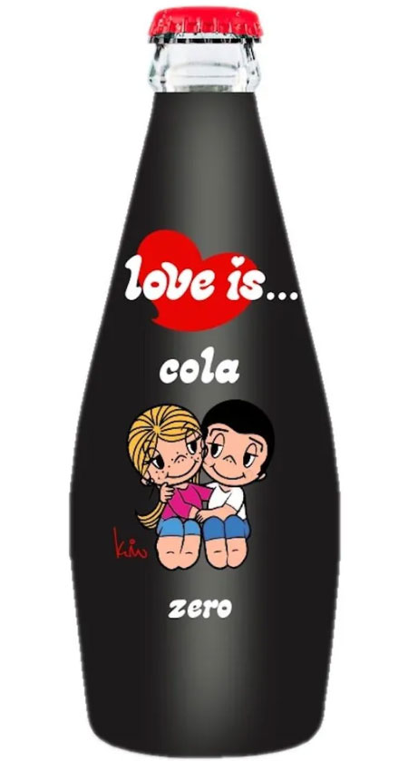цена Напиток газированный Love is: Cola Zero (300 мл)