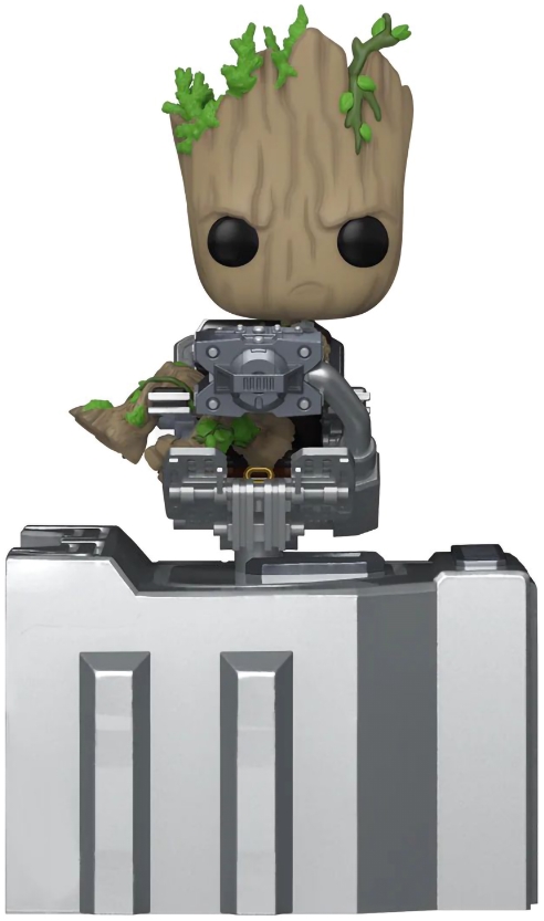 цена Фигурка Funko POP Marvel Avengers: Infinity War Guardians' Ship – Groot Bobble-Head Exclusuve (9,5 см)