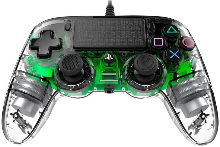 Геймпад Nacon проводной игровой для PlayStation 4 Green (PS4OFCPADCLGREEN) цена и фото