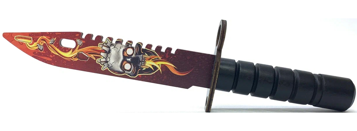 Оружие игровое штык-нож М9 Байонет 2 – Убийство подтверждено (деревянный)