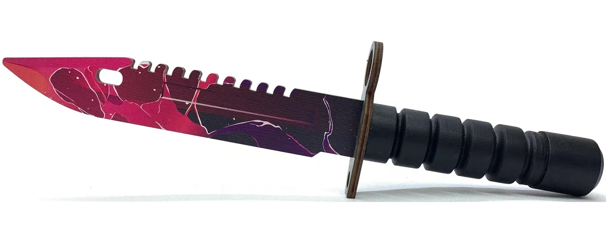 Оружие игровое штык-нож М9 Байонет 2 – Вселенная (деревянный)