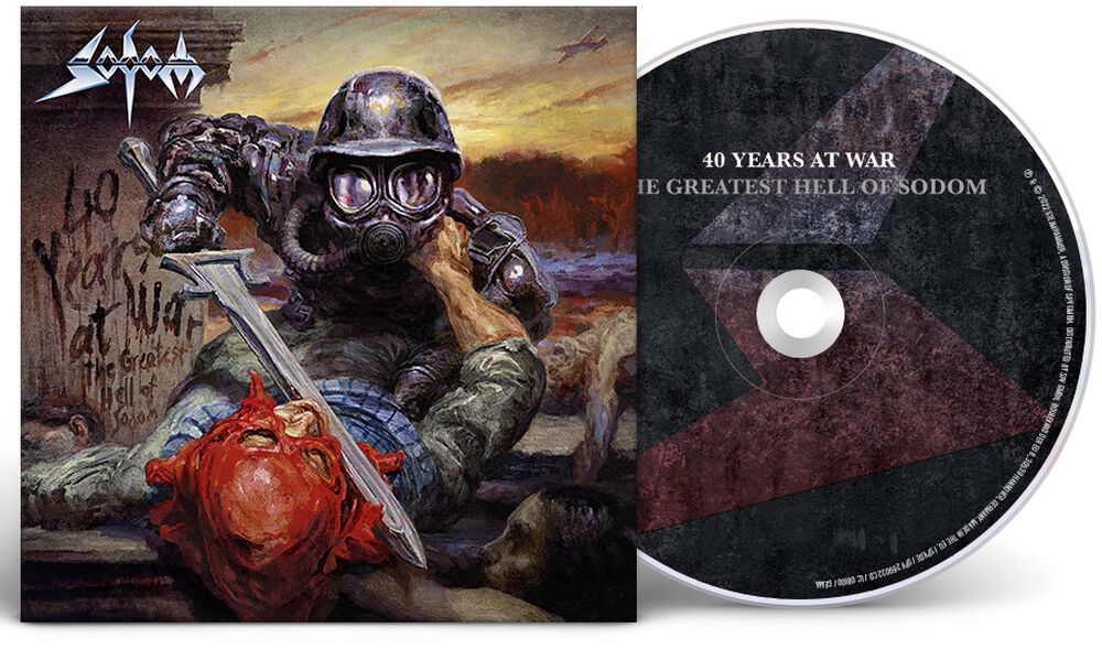Sodom – 40 Years At War: The Greatesrt Hell Of Sodom (CD)