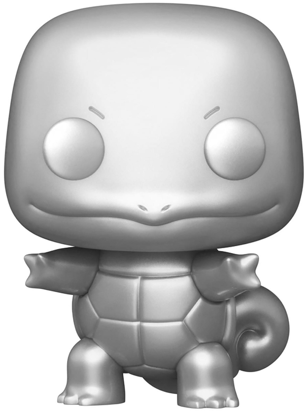 Фигурка Funko POP Games: Pokemon – Squirtle Silver Metallic (9,5 см) цена и фото