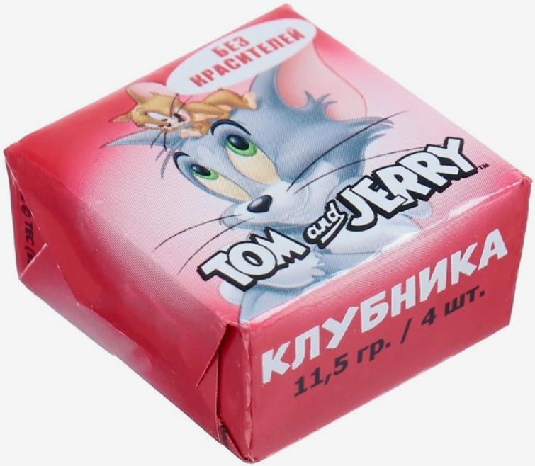 

Жевательные конфеты Gum And Candy: Tom And Jerry – Вкус клубники (11,5 г)